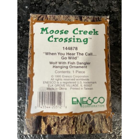 Enesco Moose Creek Crossing “When You Hear the Call…” 1995 Ornament #144878 - Picture 4 of 4